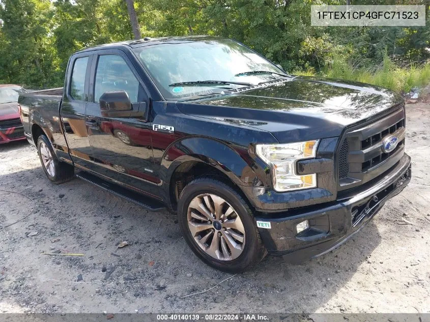 2016 Ford F-150 Xl VIN: 1FTEX1CP4GFC71523 Lot: 40140139