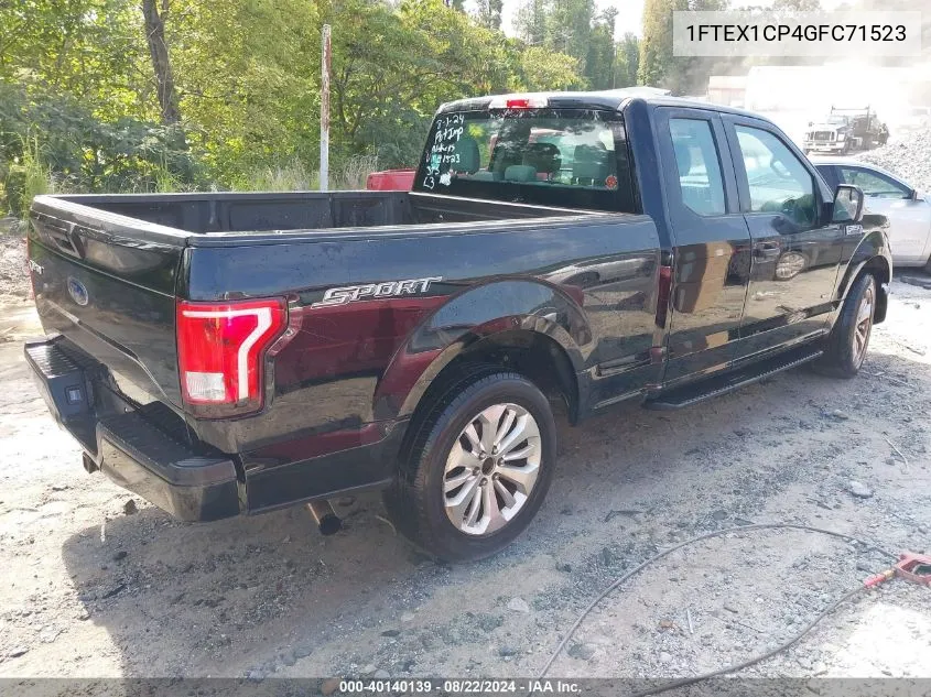 1FTEX1CP4GFC71523 2016 Ford F-150 Xl