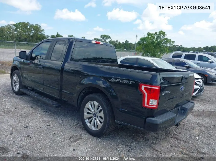 1FTEX1CP7GKG03641 2016 Ford F-150 Xl