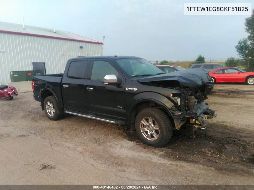 1FTEW1EG8GKF51825 2016 Ford F-150 Supercrew