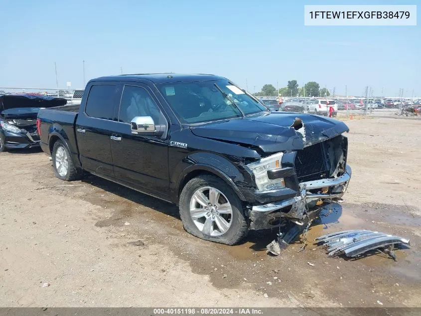 1FTEW1EFXGFB38479 2016 Ford F-150 Platinum