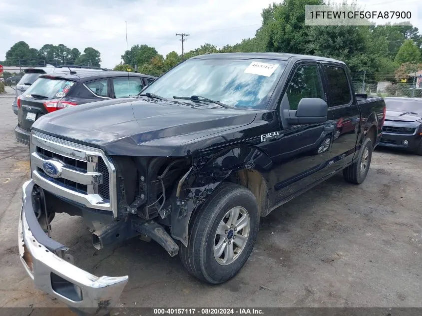 1FTEW1CF5GFA87900 2016 Ford F-150 Xlt