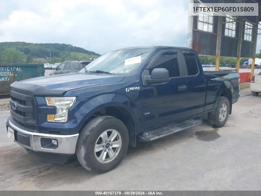 1FTEX1EP6GFD15809 2016 Ford F-150 Xl