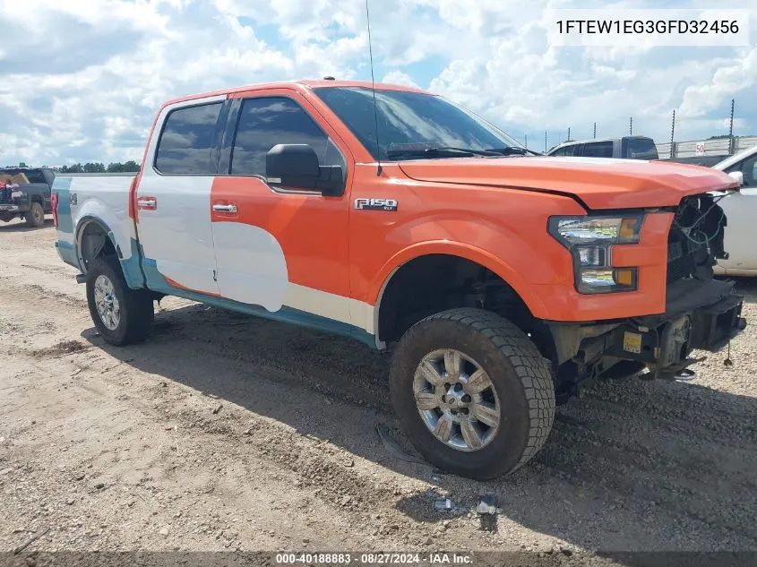 2016 Ford F-150 Xlt VIN: 1FTEW1EG3GFD32456 Lot: 40188883