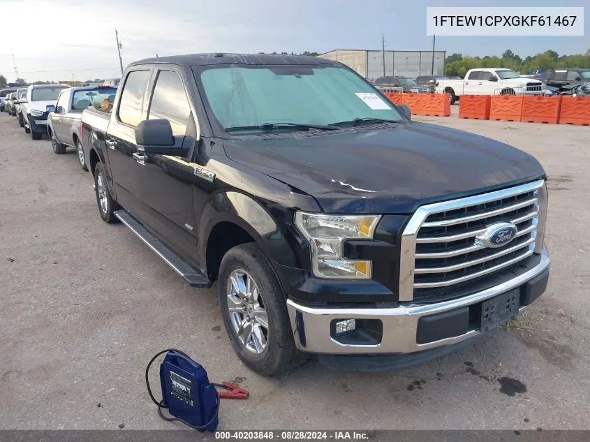 2016 Ford F-150 Xlt VIN: 1FTEW1CPXGKF61467 Lot: 40203848