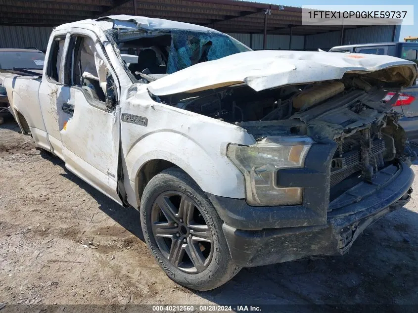 1FTEX1CP0GKE59737 2016 Ford F-150 Xl