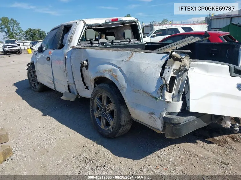 1FTEX1CP0GKE59737 2016 Ford F-150 Xl