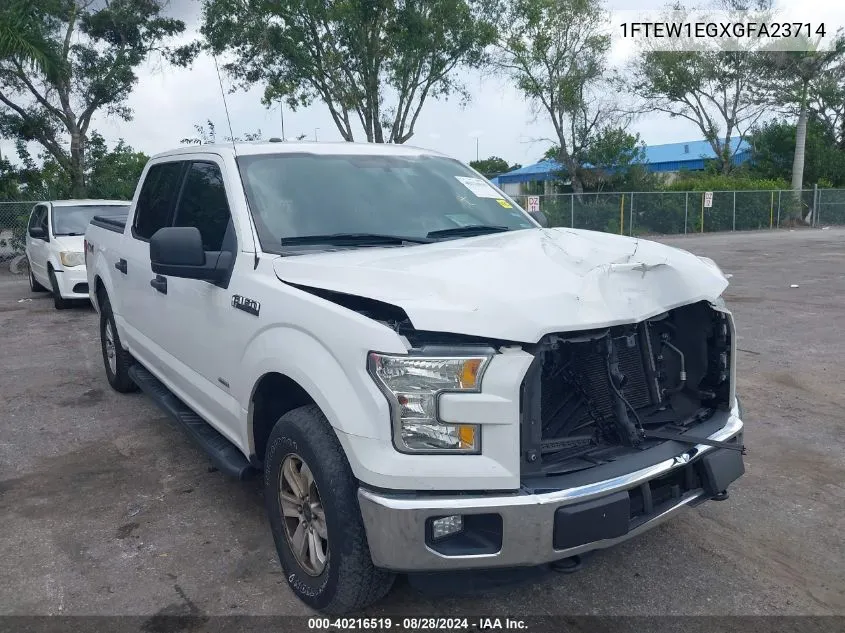 1FTEW1EGXGFA23714 2016 Ford F-150 Xlt