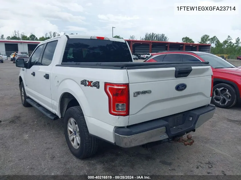 1FTEW1EGXGFA23714 2016 Ford F-150 Xlt