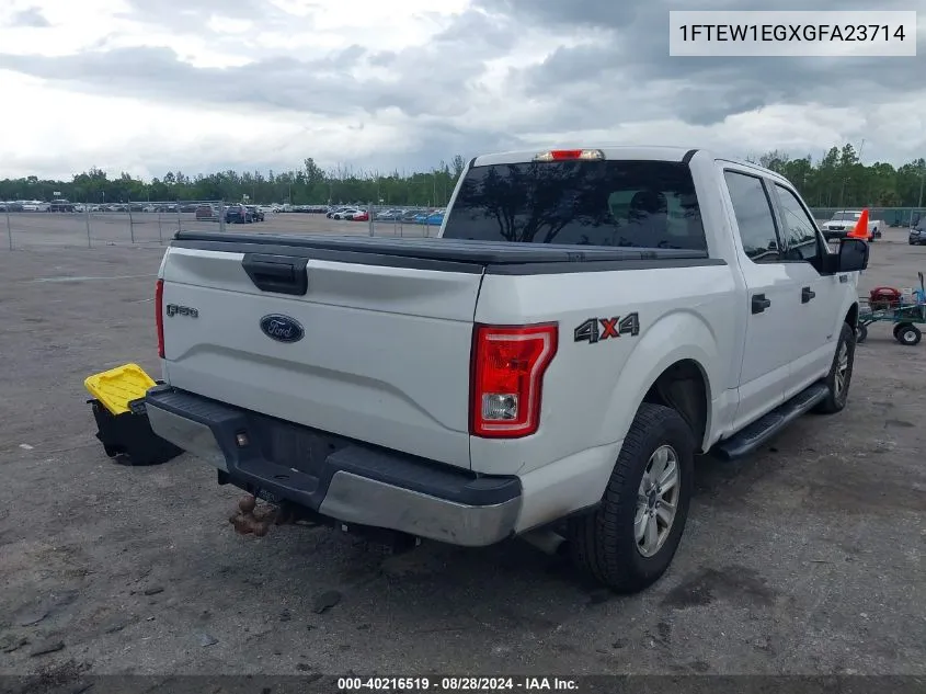 2016 Ford F-150 Xlt VIN: 1FTEW1EGXGFA23714 Lot: 40216519