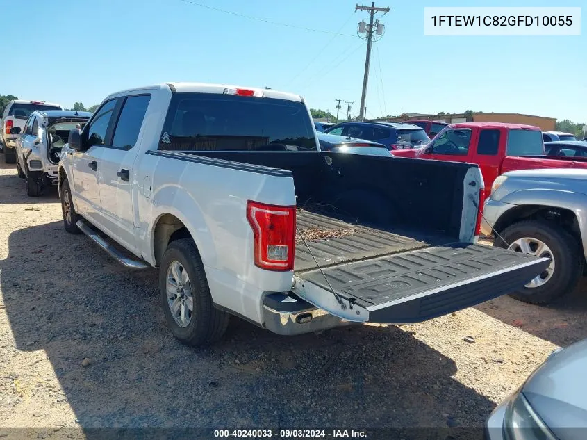 1FTEW1C82GFD10055 2016 Ford F-150 Xl