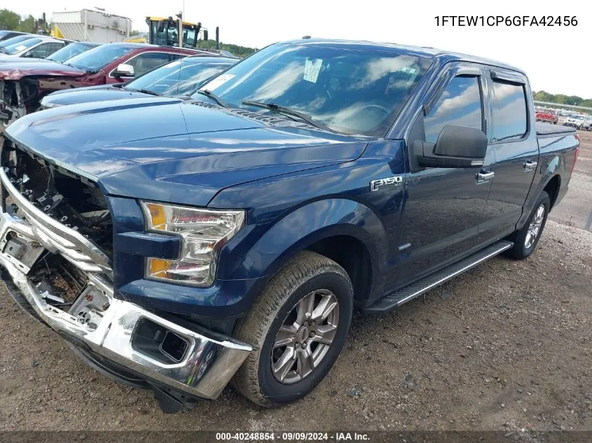 2016 Ford F-150 Xlt VIN: 1FTEW1CP6GFA42456 Lot: 40248854