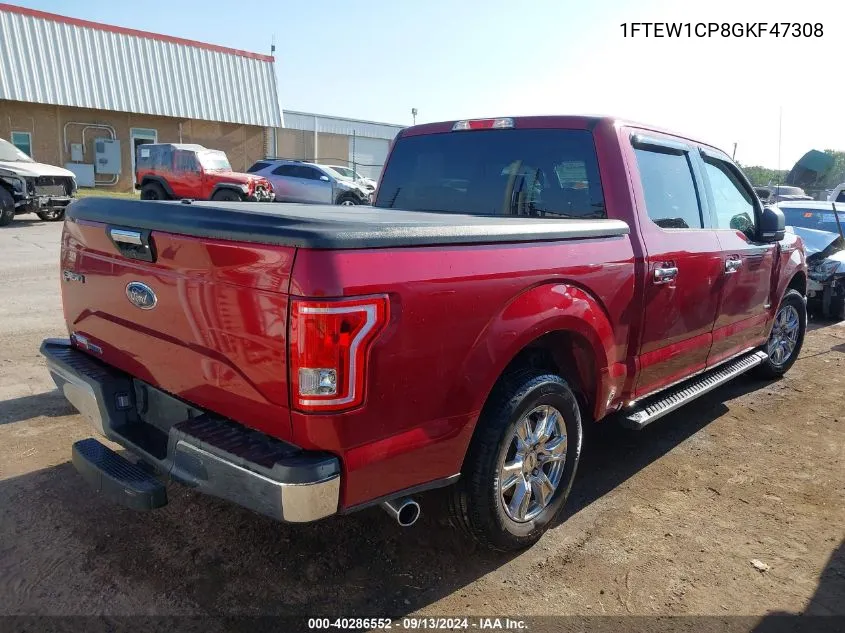 2016 Ford F-150 Xlt VIN: 1FTEW1CP8GKF47308 Lot: 40286552