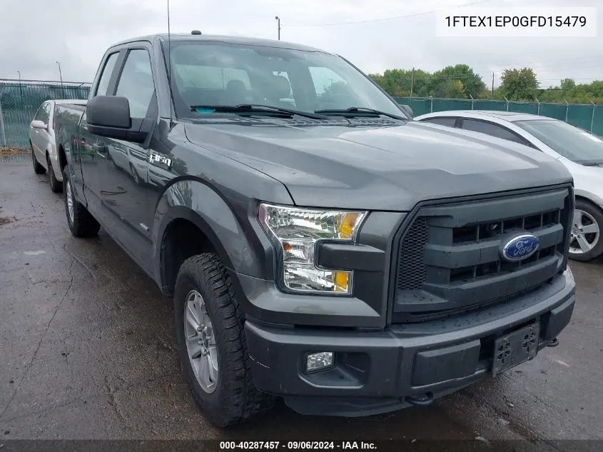 2016 Ford F-150 Xl VIN: 1FTEX1EP0GFD15479 Lot: 40287457