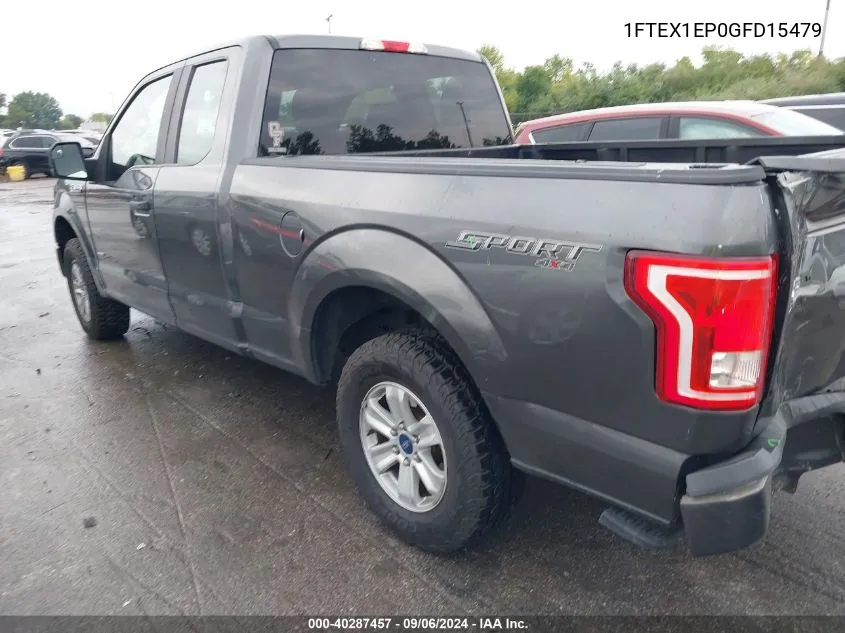 1FTEX1EP0GFD15479 2016 Ford F-150 Xl