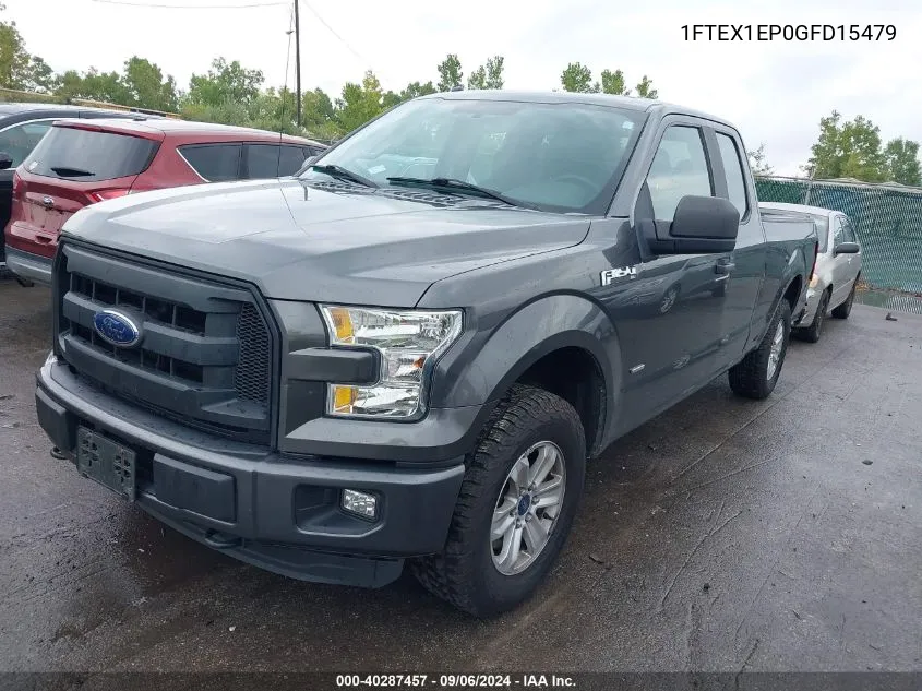 1FTEX1EP0GFD15479 2016 Ford F-150 Xl