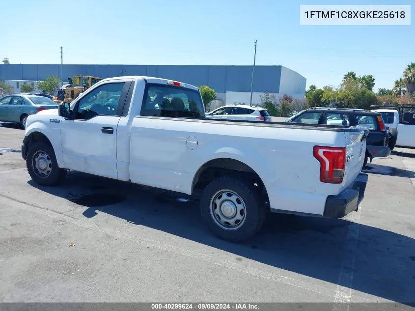 2016 Ford F-150 Xl VIN: 1FTMF1C8XGKE25618 Lot: 40299624