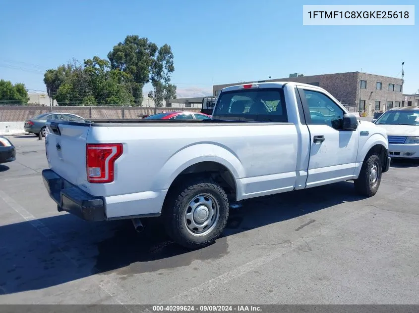 2016 Ford F-150 Xl VIN: 1FTMF1C8XGKE25618 Lot: 40299624