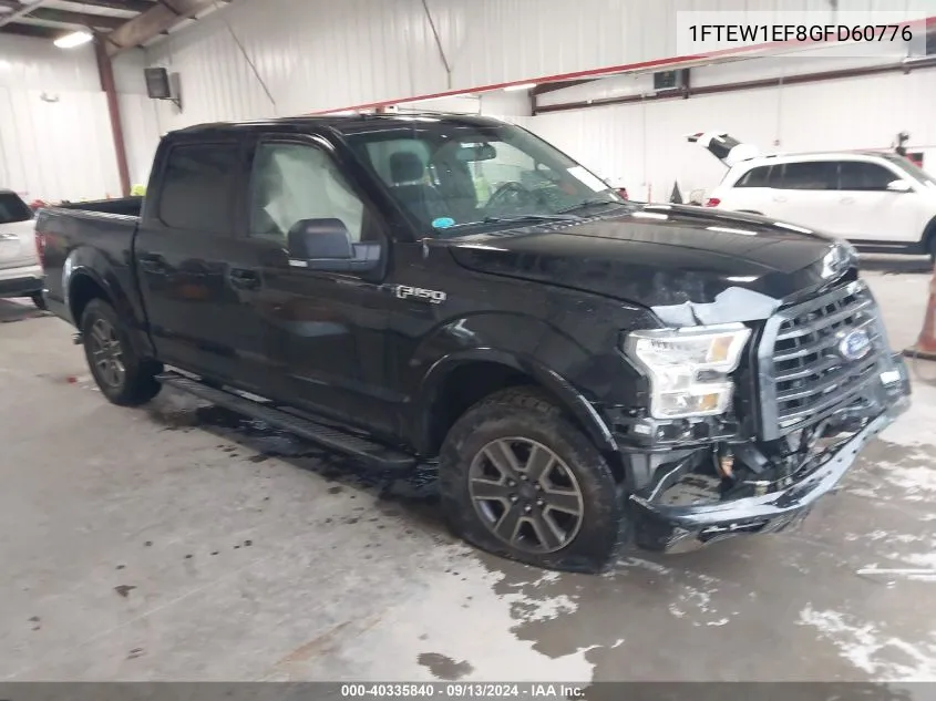 1FTEW1EF8GFD60776 2016 Ford F-150 Xlt