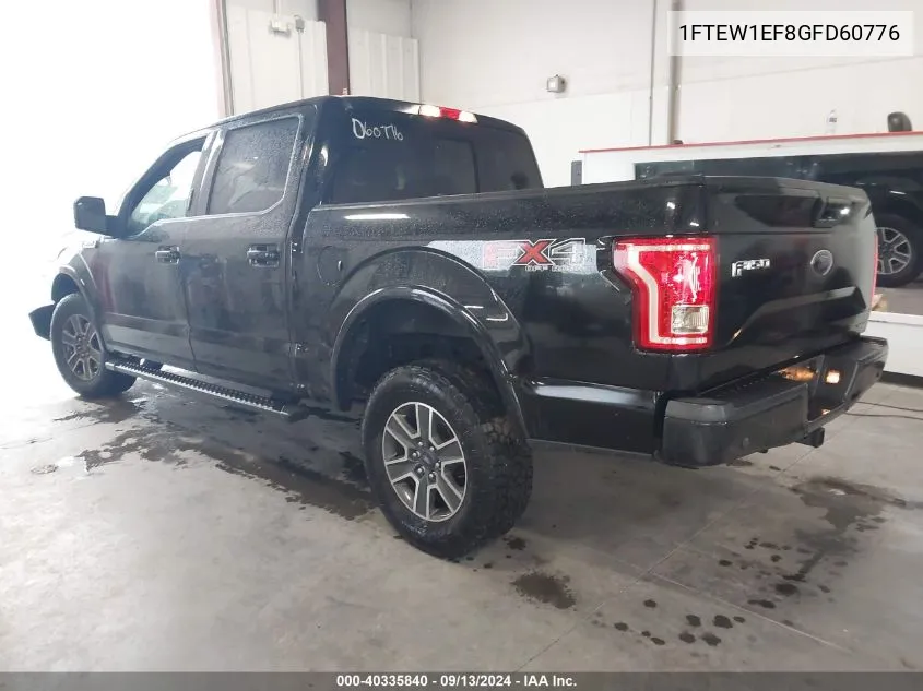 1FTEW1EF8GFD60776 2016 Ford F-150 Xlt