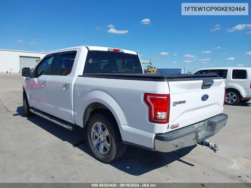 1FTEW1CP9GKE92464 2016 Ford F-150 Xlt