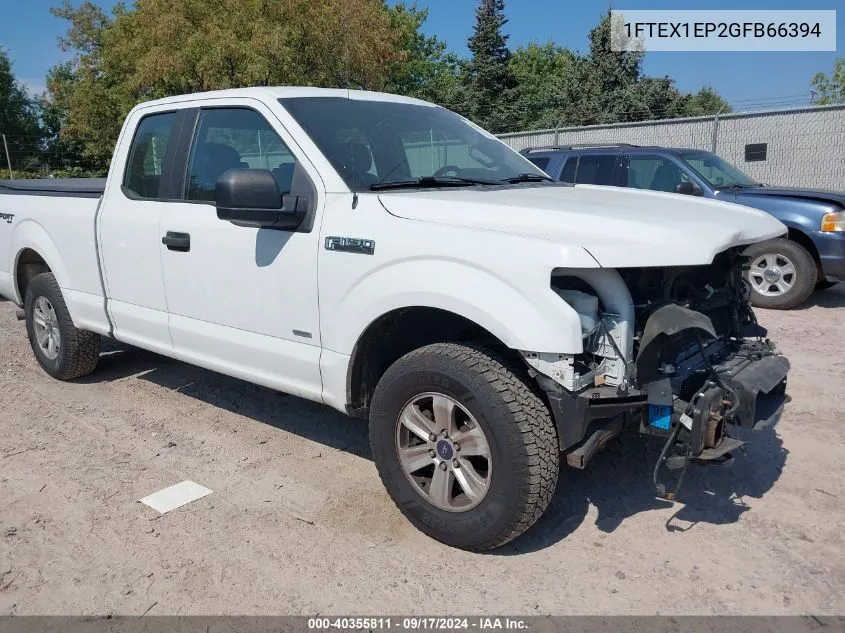 1FTEX1EP2GFB66394 2016 Ford F-150 Xl