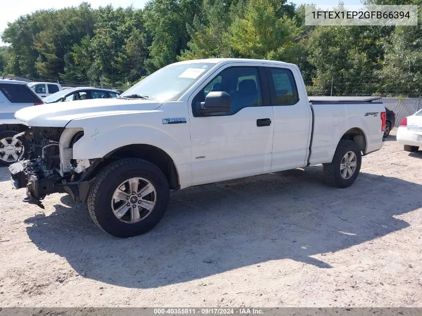 1FTEX1EP2GFB66394 2016 Ford F-150 Xl