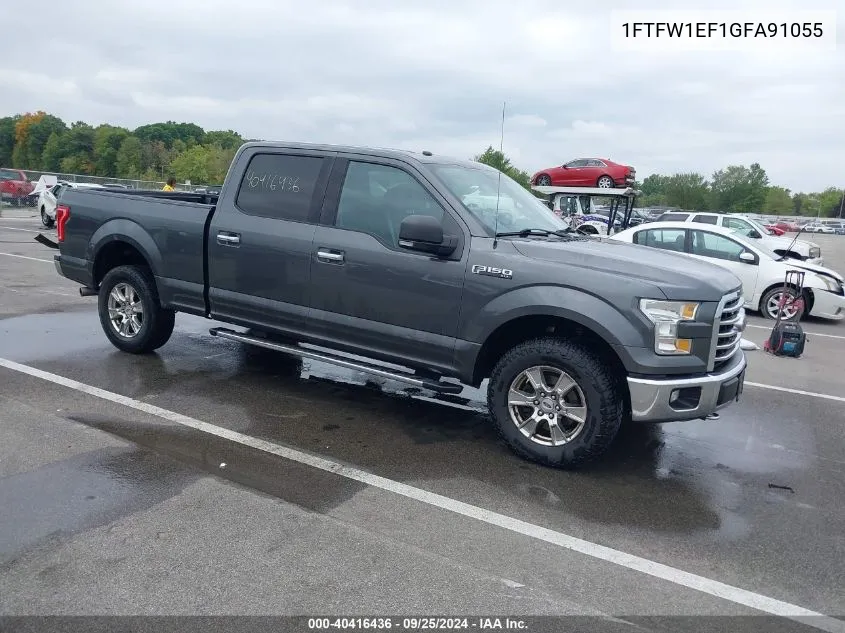 2016 Ford F-150 Xlt VIN: 1FTFW1EF1GFA91055 Lot: 40416436