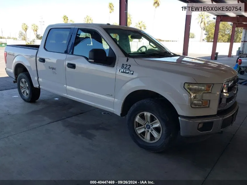 2016 Ford F-150 Xlt VIN: 1FTEW1EGXGKE50754 Lot: 40447469