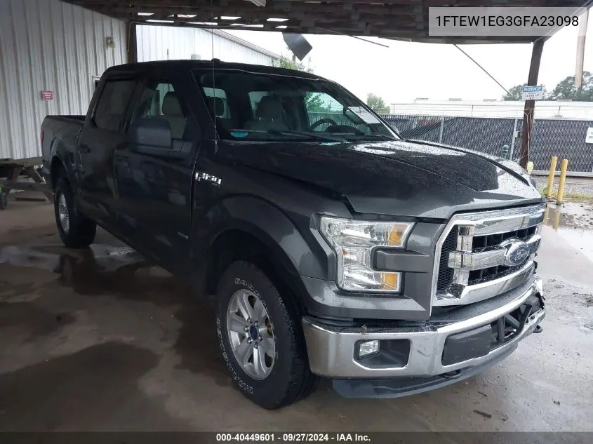 2016 Ford F-150 Xlt VIN: 1FTEW1EG3GFA23098 Lot: 40449601