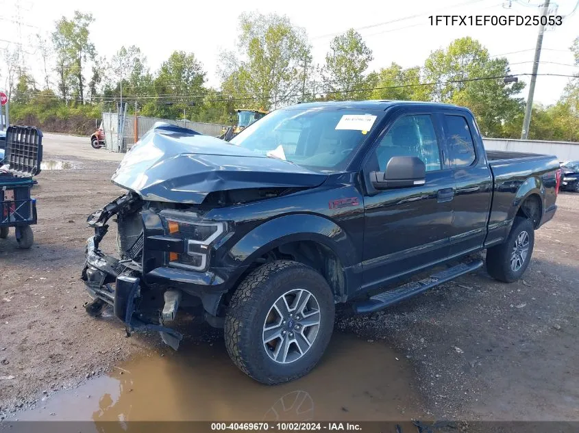 2016 Ford F-150 Xlt VIN: 1FTFX1EF0GFD25053 Lot: 40469670