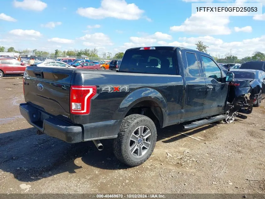 2016 Ford F-150 Xlt VIN: 1FTFX1EF0GFD25053 Lot: 40469670