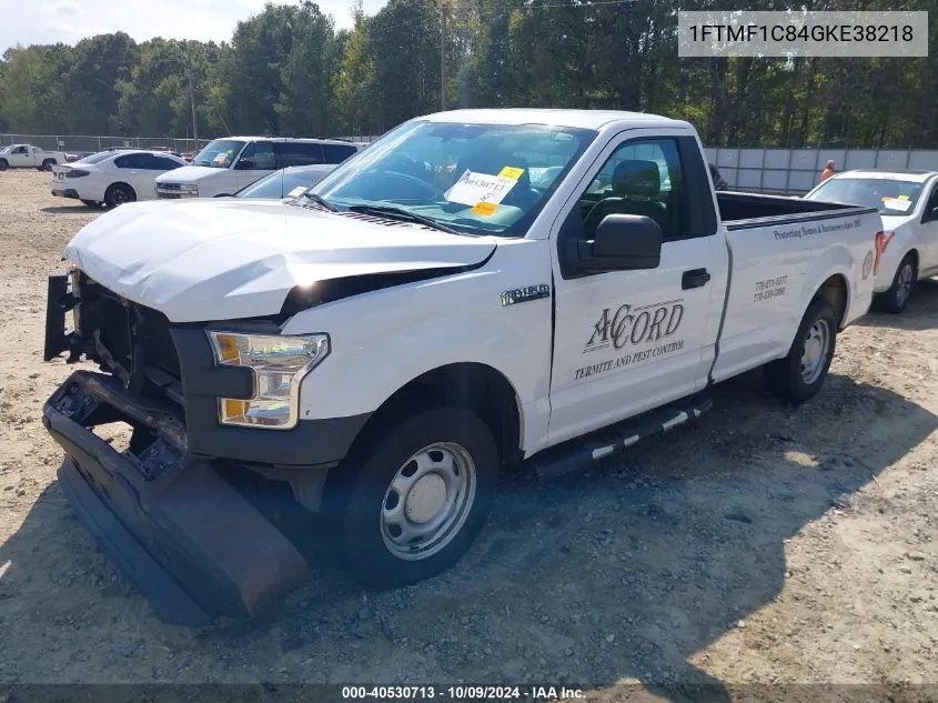 2016 Ford F-150 Xl VIN: 1FTMF1C84GKE38218 Lot: 40530713