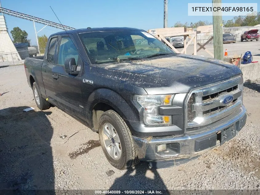 2016 Ford F-150 Xlt VIN: 1FTEX1CP4GFA98165 Lot: 40540089