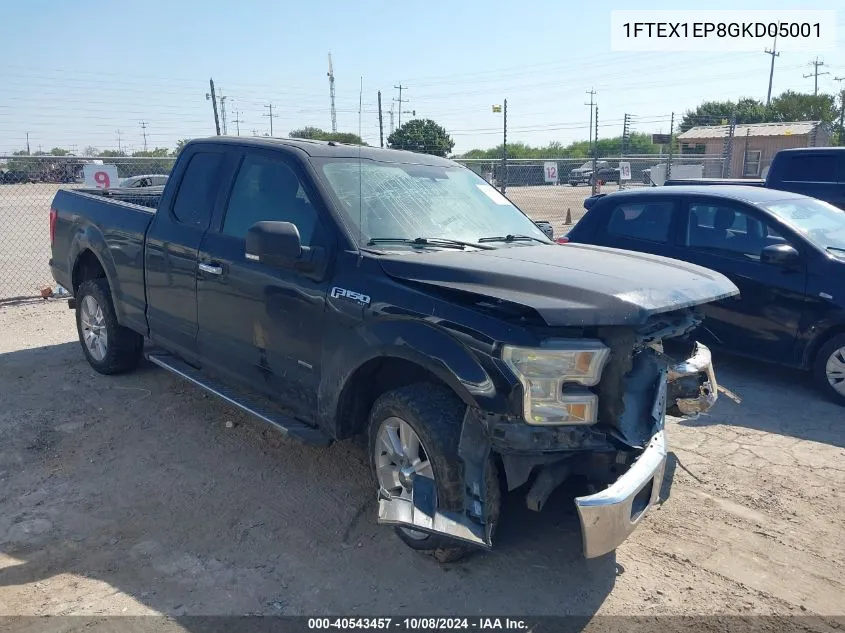 1FTEX1EP8GKD05001 2016 Ford F-150 Xlt