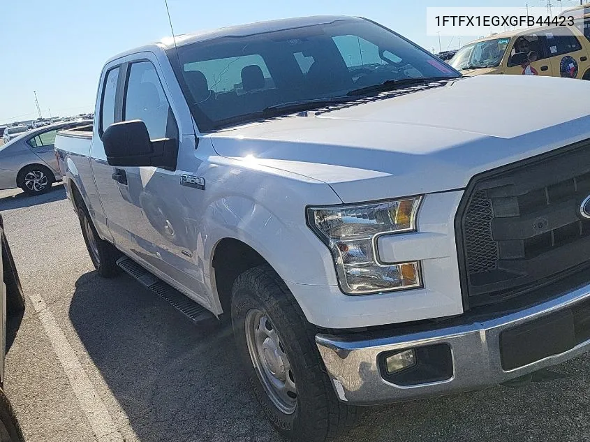 1FTFX1EGXGFB44423 2016 Ford F150 Super Cab