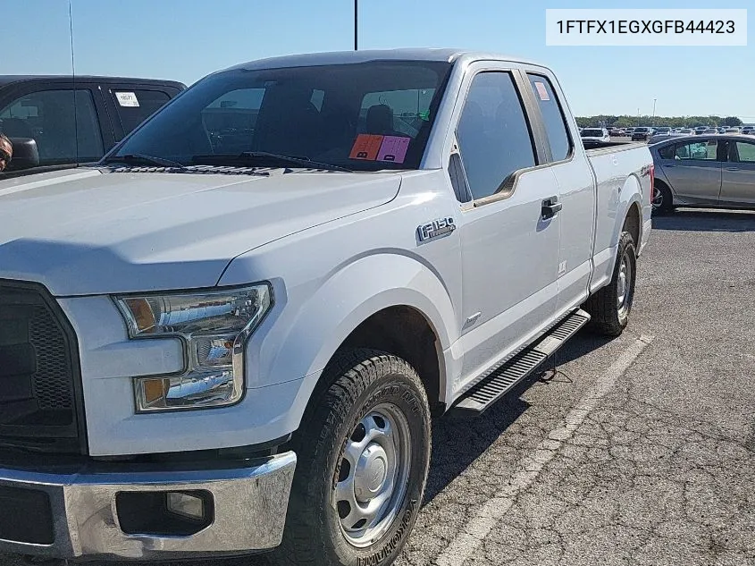 2016 Ford F150 Super Cab VIN: 1FTFX1EGXGFB44423 Lot: 40561339