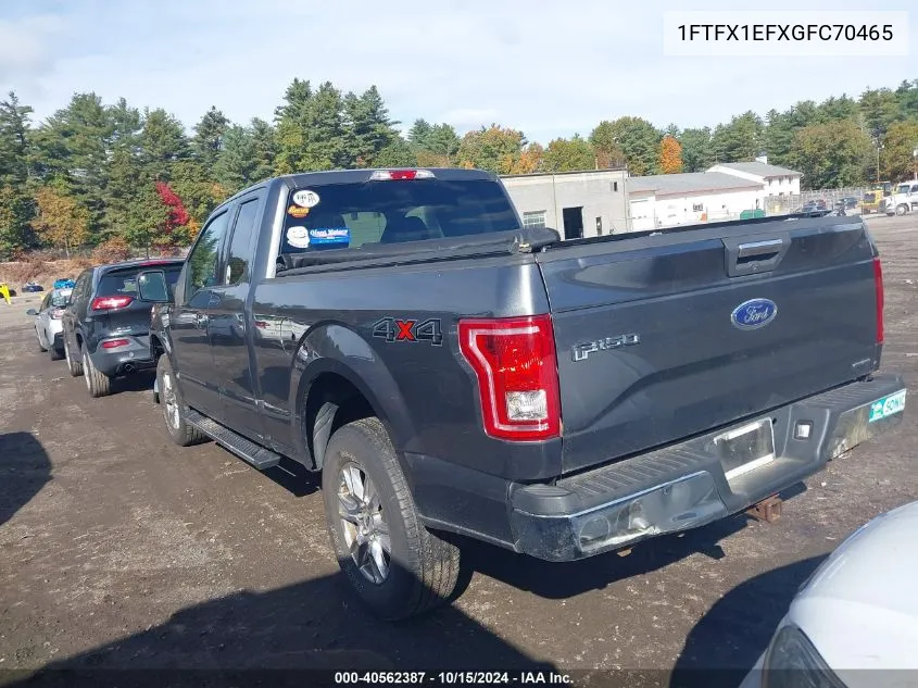 2016 Ford F-150 Xlt VIN: 1FTFX1EFXGFC70465 Lot: 40562387