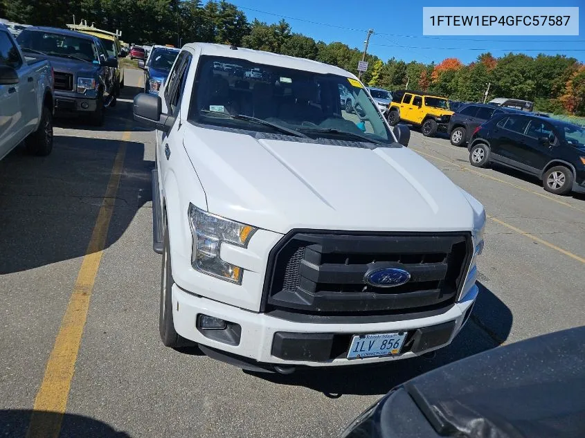 2016 Ford F-150 Xl VIN: 1FTEW1EP4GFC57587 Lot: 40578245