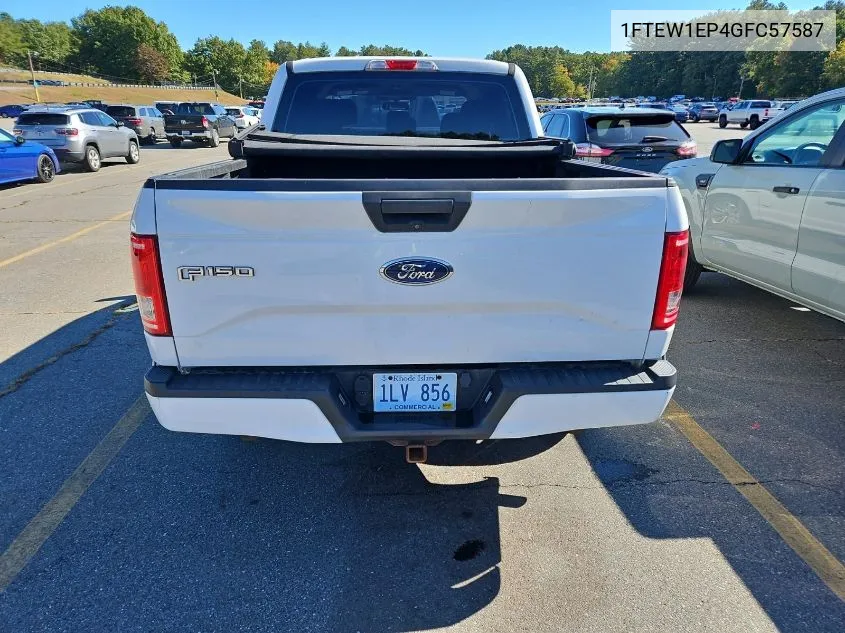 2016 Ford F-150 Xl VIN: 1FTEW1EP4GFC57587 Lot: 40578245