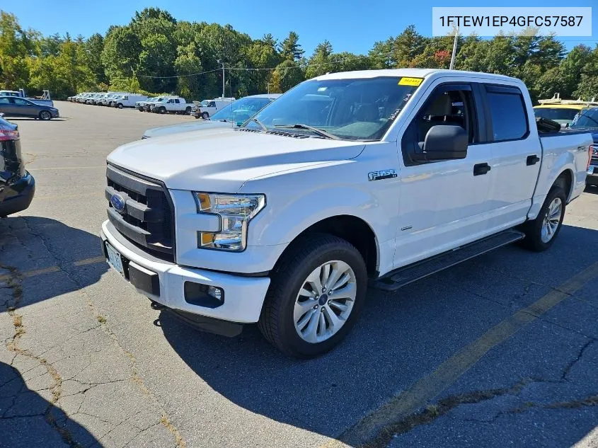 2016 Ford F-150 Xl VIN: 1FTEW1EP4GFC57587 Lot: 40578245