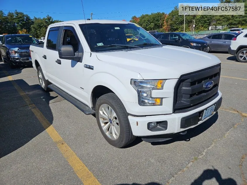 2016 Ford F-150 Xl VIN: 1FTEW1EP4GFC57587 Lot: 40578245