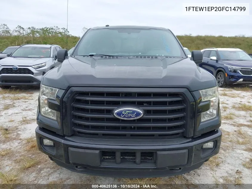 2016 Ford F-150 Xlt VIN: 1FTEW1EP2GFC14799 Lot: 40625136