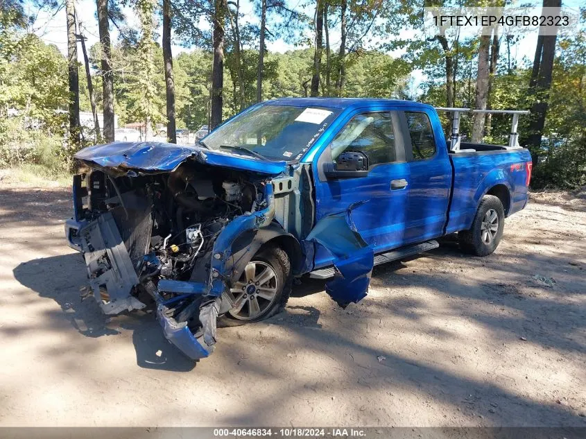 2016 Ford F-150 Xl VIN: 1FTEX1EP4GFB82323 Lot: 40646834