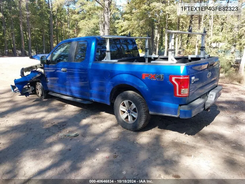 2016 Ford F-150 Xl VIN: 1FTEX1EP4GFB82323 Lot: 40646834