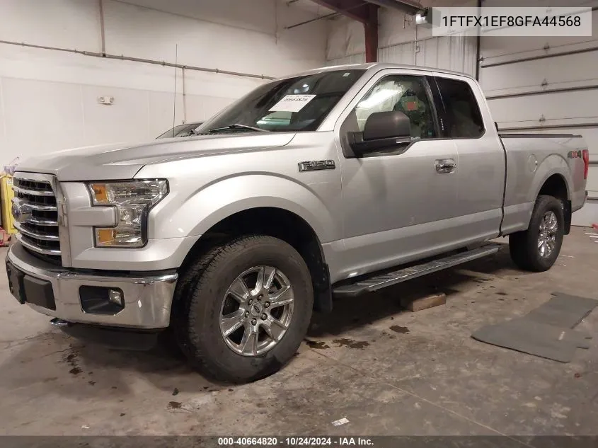 2016 Ford F-150 Xlt VIN: 1FTFX1EF8GFA44568 Lot: 40664820