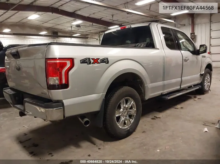 2016 Ford F-150 Xlt VIN: 1FTFX1EF8GFA44568 Lot: 40664820