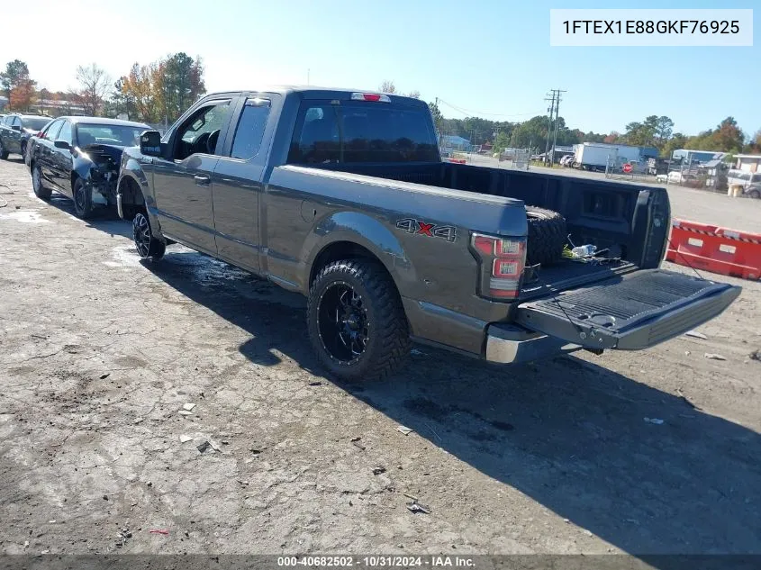 2016 Ford F-150 Xl VIN: 1FTEX1E88GKF76925 Lot: 40682502