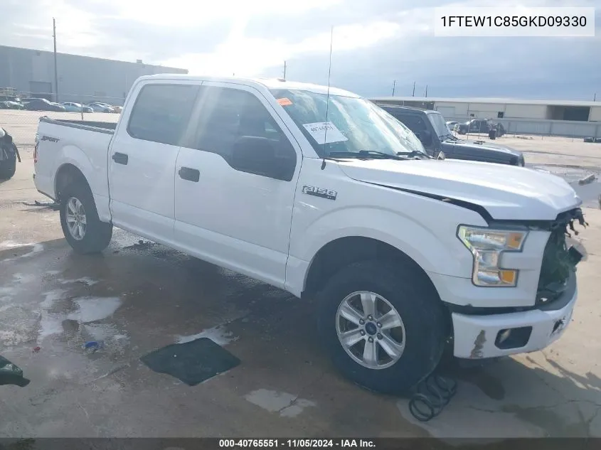 1FTEW1C85GKD09330 2016 Ford F-150 Xl