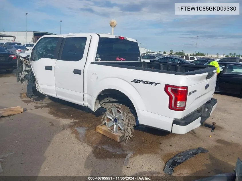 1FTEW1C85GKD09330 2016 Ford F-150 Xl